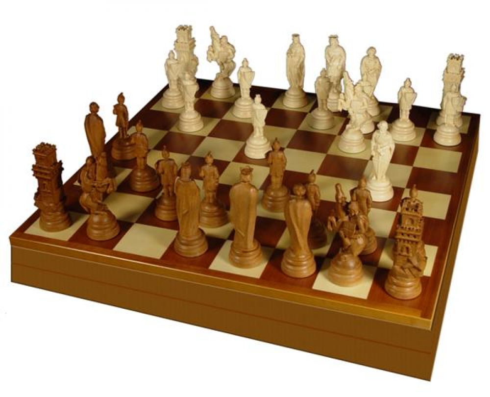Schach+Kassette/Schachfiguren