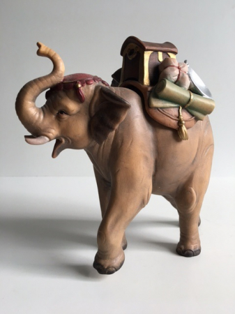 Elefant mit Sattel