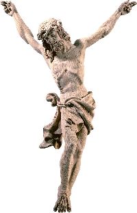 Alpenchristus Eiche mit Kreuz