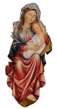 Maria sitzend mit Kind (Flucht nach Ägypten)