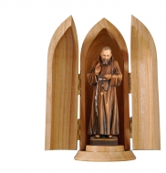 Padre Pio in Nische