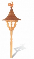 Glockenturm mit Wetterhahn ohne Glocke
